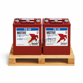 2 Bateras TROJANTE35 | 6 Voltios 245 Amperios